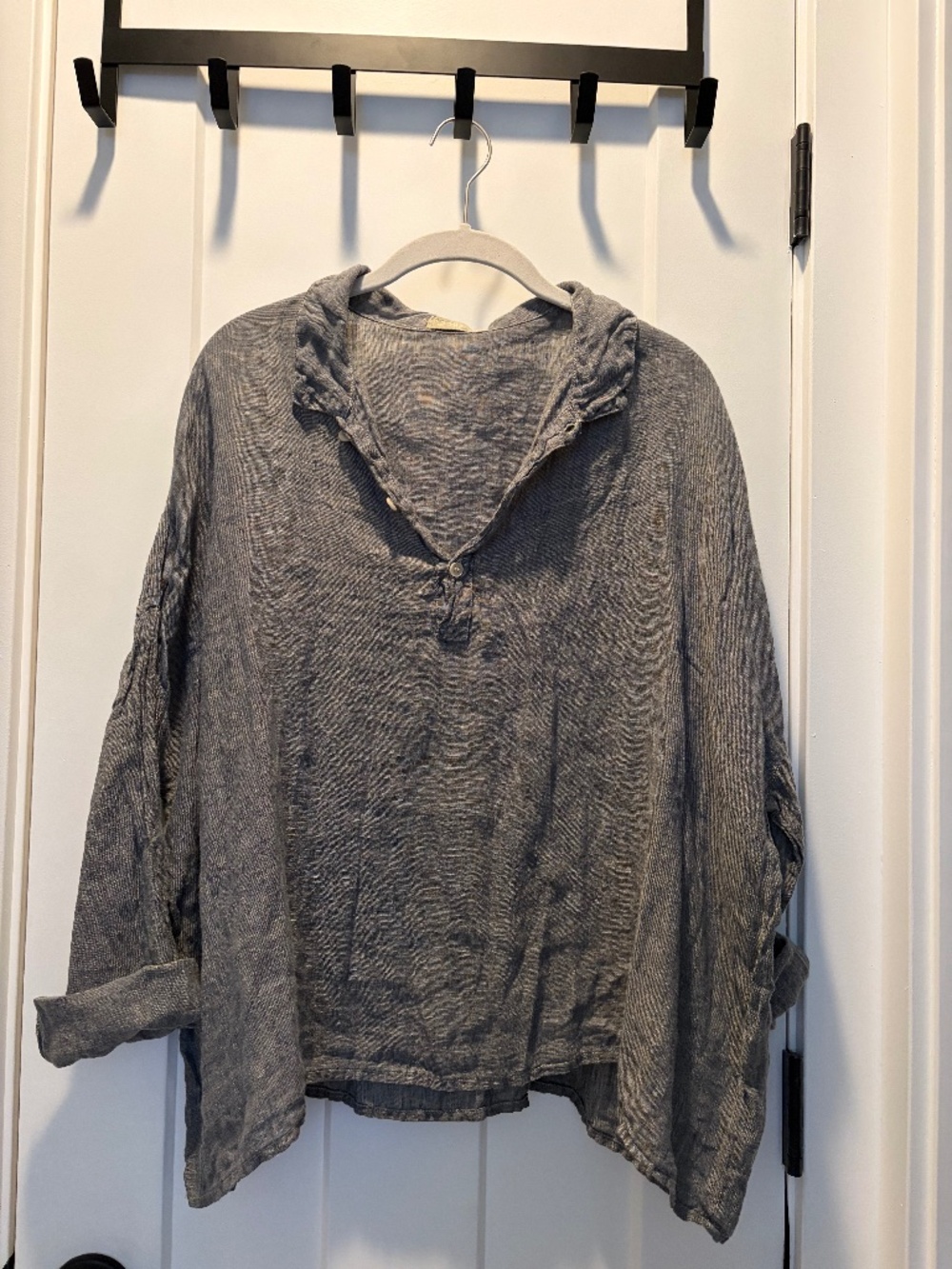 CP Shades Linen Pullover Top  Size S